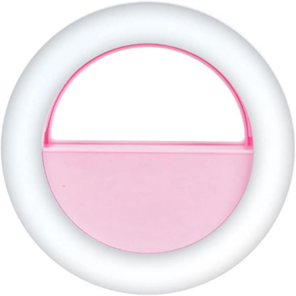 چراغ سلفی گیره ای کوچک گوشی هوشمند Irovami، چراغ LED RGB، لامپ زیبایی با باتری داخلی برای گوشی های هوشمند، تبلت ها و لپ تاپ ها