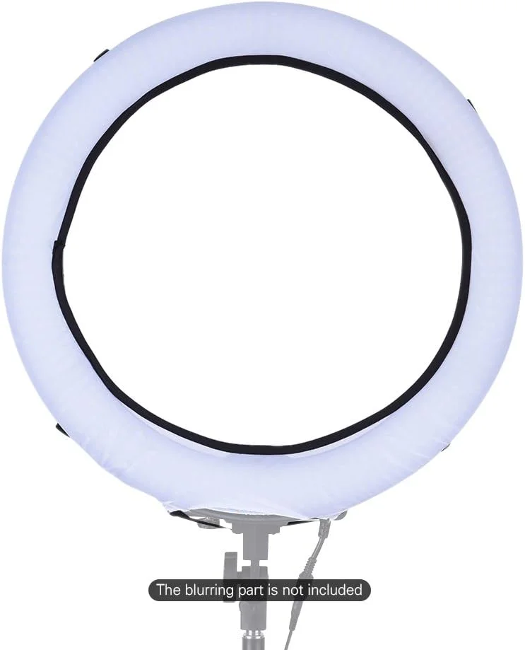 کیت پارچه نرم کننده نور فلاش اسپیدلایت عکاسی و فیلمبرداری Irovami برای LA-650B LA-650D FA-75D FA-75C و هر فلاش حلقه ای فلورسنت 18 اینچی