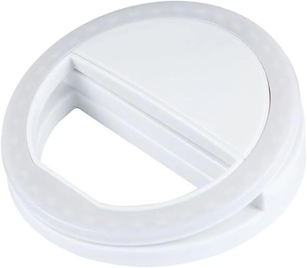 فلاش حلقه ای LED ماکرو قابل حمل، سفید چند رنگ فلاش حلقه ای LED ماکرو قابل حمل، سفید چند رنگ