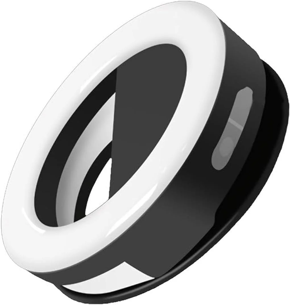 چراغ حلقه ای سلفی ال ای دی مشکی 8.3 در 3.5 سانتی متر چند رنگ چراغ حلقه ای سلفی ال ای دی مشکی 8.3 در 3.5 سانتی متر چند رنگ