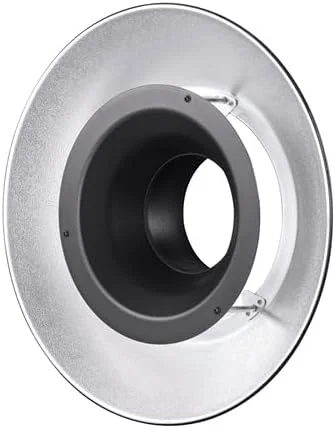 AECAM - فلاش حلقه ای 200 واتی GODOXs R200 با نور LED، روشنایی 3-سطحی، براکت چتر، فلاش دوربین، کیف حمل P200-CF مدل CB56 برای AD200PRO AD200 (RFT-25S)