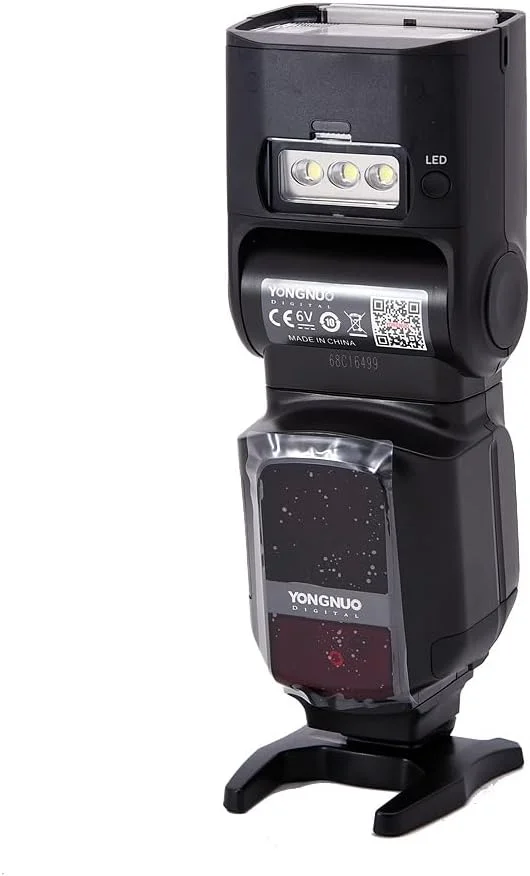 فلاش اسپیدلایت بی‌سیم TTL مدل AECAM - YN968EX-RT با نور LED سازگار با YN-E3-RT\YN600EX-RT برای Canons 600EX-RT\ST-E3-RT