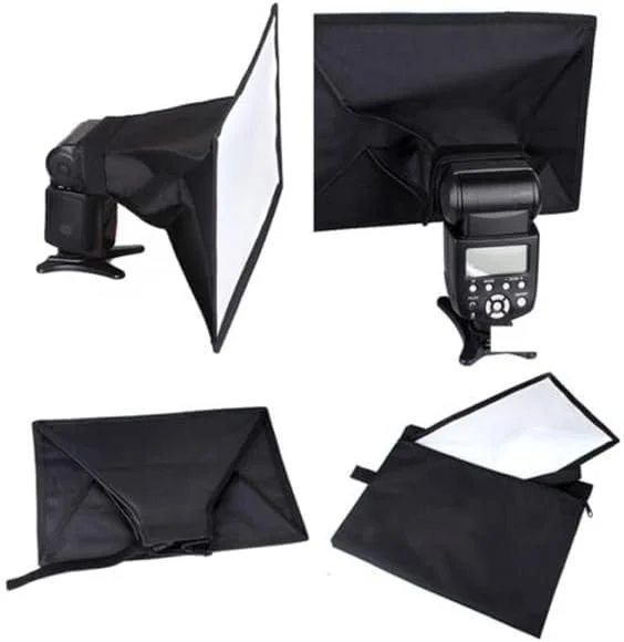 نرم کننده نور فلاش یونیورسال 30x20 سانتی متر مناسب برای Canon 580EX 430EX II 550EX NIKON SB900 SB800 SB700 Nissin YONGNUO
