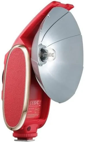 فلاش دوربین رترو گودوکس Lux Senior با دمای رنگی 6000±200K، عدد راهنمای 14، باتری 1700mAh، حالت خودکار/دستی، سازگار با دوربین های اندروید، کانن، نیکون، فوجی، المپوس و پنتاکس (قرمز مخملی) فلاش دوربین رترو گودوکس Lux Senior با دمای رنگی 6000±200K، عدد راهنمای 14، باتری 1700mAh، حالت خودکار/دستی، سازگار با دوربین های اندروید، کانن، نیکون، فوجی، المپوس و پنتاکس (قرمز مخملی)