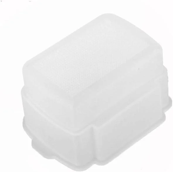 AECAM - دیفیوزر فلاش سفید Mcoplus برای Canon 420EZ 580EX II 270EX / برای فلاش اسپیدلایت NIKON SB400 SB600 (580EX II)