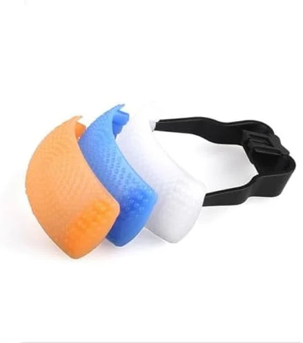 دیفیوزر فلاش پاپ آپ 3 رنگ AECAM برای Canon 5D Mark II/III/50D/350D/450D/550D/1200D و NIKON D800/D700/D600