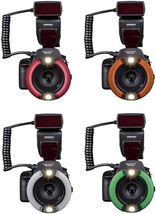 AECAM - فلاش حلقوی ماکرو LED مدل YN14EX II TTL دوگانه YONGNUO برای دوربین های DSLR کانن 5D4 1DX2 5Dsr 750D 6d2 AECAM - فلاش حلقوی ماکرو LED مدل YN14EX II TTL دوگانه YONGNUO برای دوربین های DSLR کانن 5D4 1DX2 5Dsr 750D 6d2