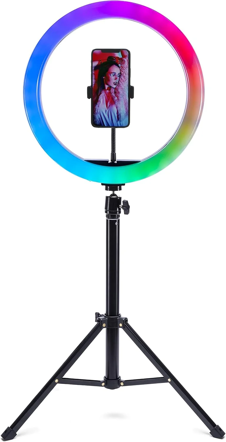 رینگ لایت زیبایی RGB استودیو ریو