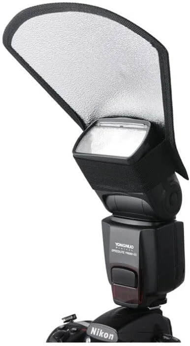AECAM - 1 عدد دیفیوزر بازتابنده فلاش اسپیدلایت یونیورسال برای کانن، نیکون و یونگنو