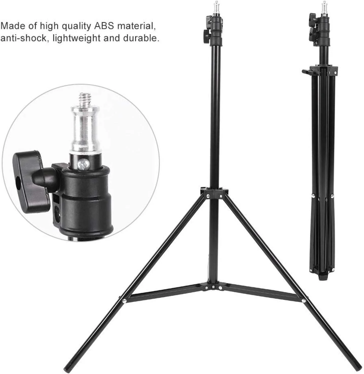 پایه نورپردازی عکاسی، نگهدارنده لامپ زیبایی ضد ضربه با اشکال و صحنه های مختلف برای نور حلقه ای سلفی، نور آرایش و غیره پایه نورپردازی عکاسی، نگهدارنده لامپ زیبایی ضد ضربه با اشکال و صحنه های مختلف برای نور حلقه ای سلفی، نور آرایش و غیره