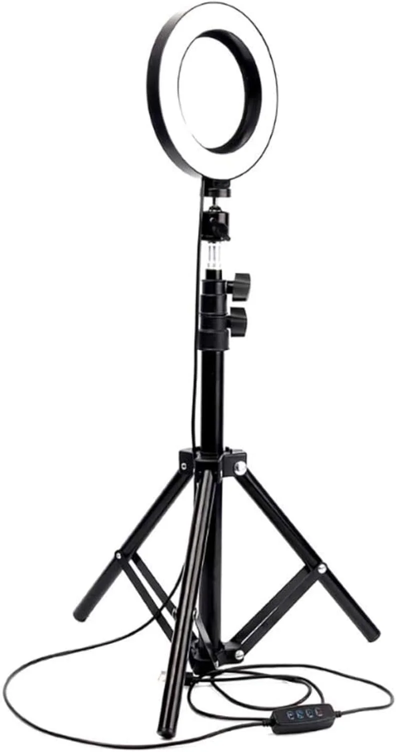 رینگ لایت LED 26 سانتی متری نور پرکننده زنده تلفن همراه رینگ لایت نورپردازی عکاسی سلفی زیبایی رینگ لایت (رنگ: سه پایه 110 سانتی متری) wenfeng1991 (رنگ: سه پایه 110 سانتی متری)