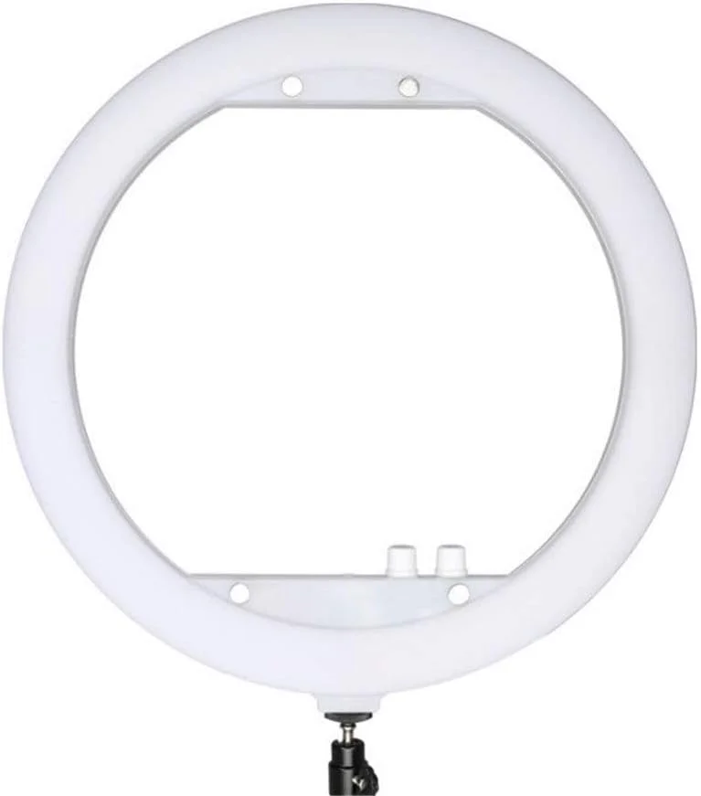 نور پرکننده لایت برای لایو، سلفی، آرایش، زیبایی، صورت، نور ملایم، عکاسی، نورپردازی، رینگ لایت ال ای دی ۱۳ اینچی برای آرایش لایو (رنگ: سفید، اندازه: 36x8x36 سانتی متر)
