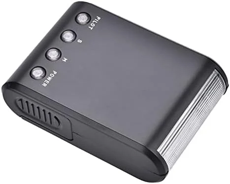 فلاش اکسترنال دوربین ciciglow، فلاش کوچک قابل حمل با پایه هات شو برای دوربین های DSLR، دارای سنسور دیجیتال داخلی و پیش فلاش خودکار، مشکی، تک عددی