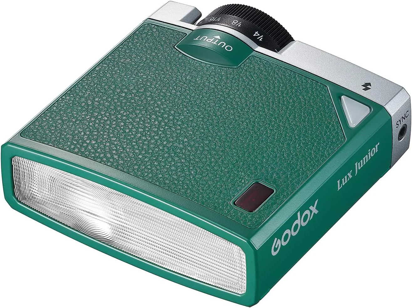 فلاش دوربین رترو Morelian Lux Junior GN12 دمای رنگ 6000K حالت های خودکار و دستی قدرت فلاش 1/1-1/64 فاصله کانونی 28 میلی متر جایگزین برای دوربین های کفشک دار Canon Nikon Sony Fuji Olympus