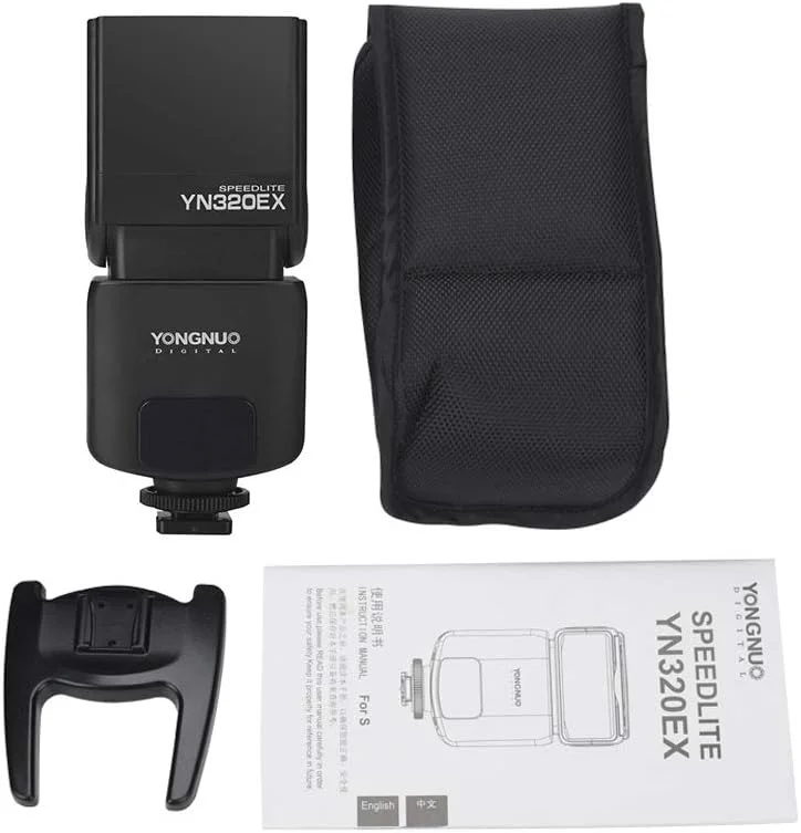 فلاش دوربین بی سیم TTL مدل Morelian YN320EX با قابلیت Master Slave Speedlite 1/8000s HSS GN31 5600K برای دوربین های سونی A7/ A7R/ A7S/ A58/ A99/ A77 II/ A6000/ A6300/ A6500