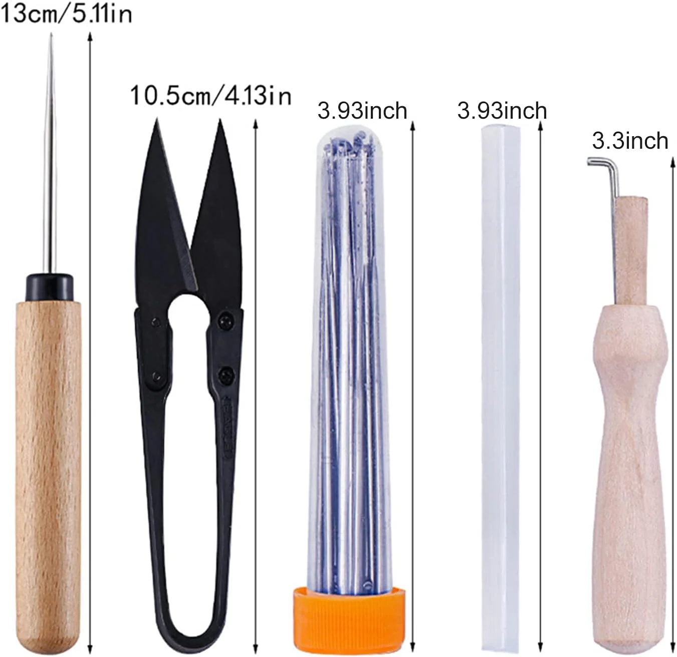 ست نمد دوزی سانین 54 تکه، ست شروع نمد دوزی سوزنی، نخ الیافی، لوازم نمد دوزی سوزنی برای کاردستی DIY، استفاده هنری در خانه و اداره