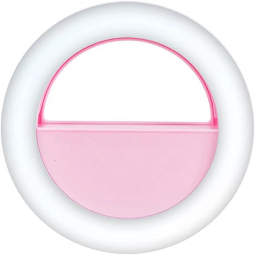 چراغ سلفی کلیپسی کوچک Fawoonu با نور RGB LED، لامپ زیبایی با باتری داخلی برای تلفن های هوشمند، تبلت ها و لپ تاپ ها