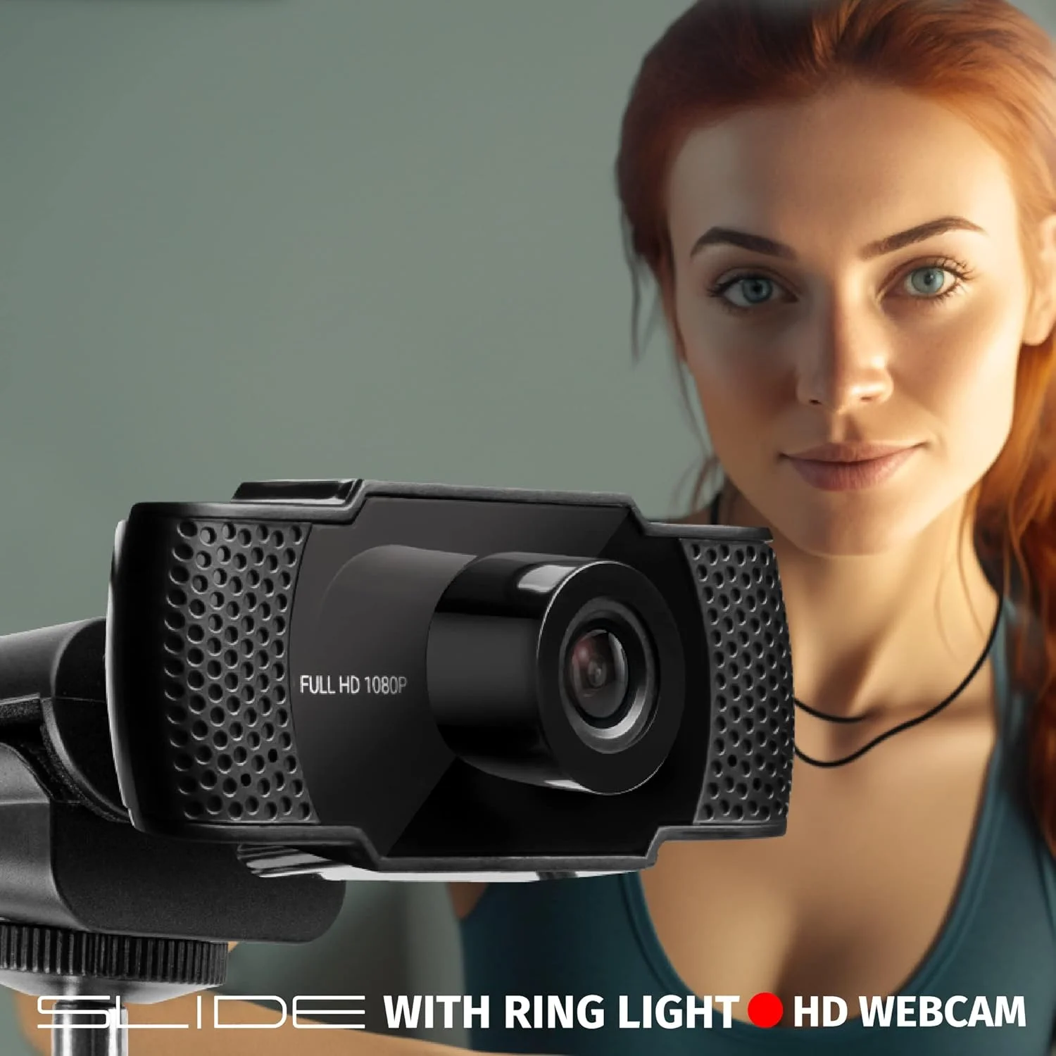 وبکم اسلاید 1080P HD، نور حلقوی قابل حمل با پایه | کیت ولاگینگ برای TikTok، YouTube، Twitch، تجهیزات استریمینگ | دوربین ضبط ویدیو با 30 حالت نور، 30 فریم بر ثانیه | 2 بازوی گردن غازی انعطاف پذیر، گیره وبکم اسلاید 1080P HD، نور حلقوی قابل حمل با پایه | کیت ولاگینگ برای TikTok، YouTube، Twitch، تجهیزات استریمینگ | دوربین ضبط ویدیو با 30 حالت نور، 30 فریم بر ثانیه | 2 بازوی گردن غازی انعطاف پذیر، گیره