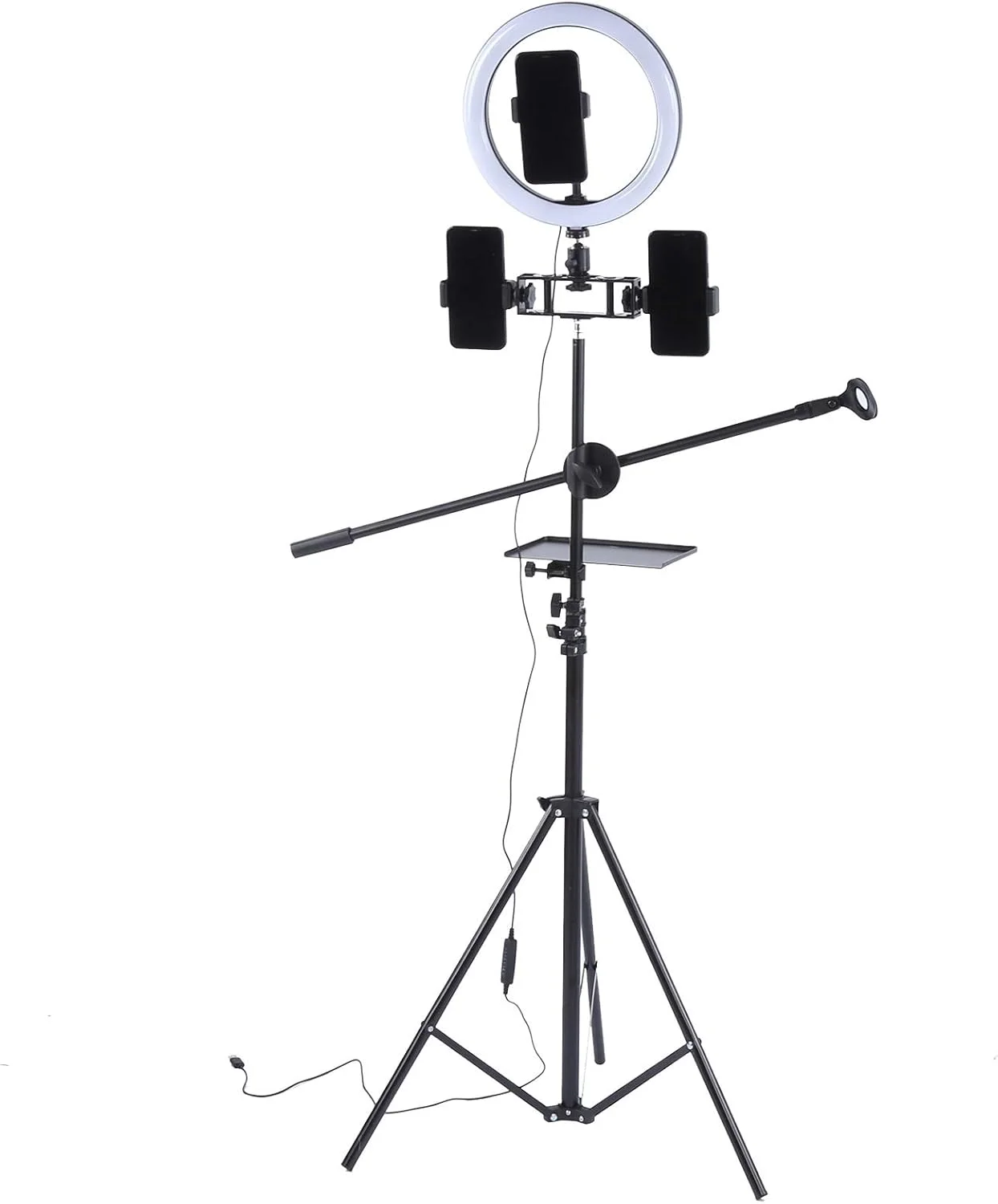 نور پرکننده LED سازگار با محیط زیست با سه پایه تاشو برای نورپردازی عکاسی در فضای باز، هنر عروسی، نورهای پرکننده داخلی برای پرتره