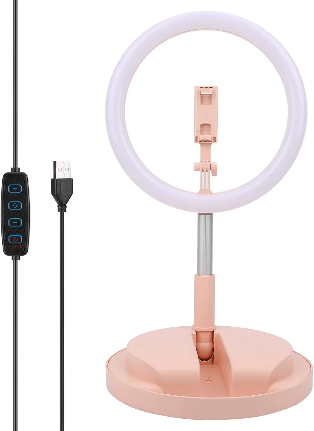 نور پرکننده، نور سلفی تاشو و کاربردی با 3 حالت نوردهی، مناسب برای ولاگ های زنده دختران و بانوان