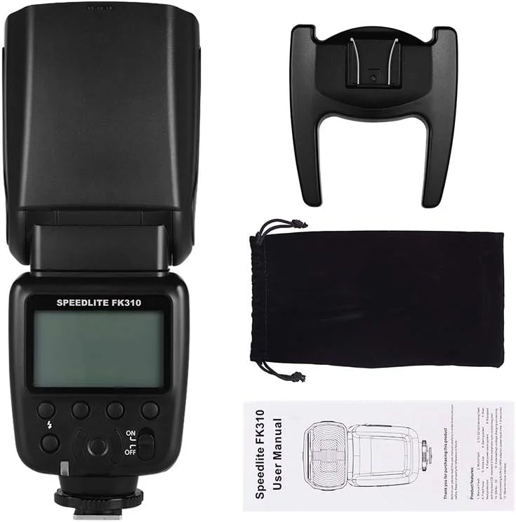 فلاش دوربین OUNA، فلاش نور بیسیم جهانی با سرعت GN33 و نمایشگر LCD برای دوربینهای DSLR فلاش دوربین OUNA، فلاش نور بیسیم جهانی با سرعت GN33 و نمایشگر LCD برای دوربینهای DSLR