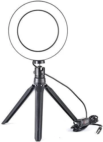 کیت نور حلقه ای LED دیمر دار Samnuerly با پایه نور، نور حلقه ای سلفی با نگهدارنده تلفن، 3 حالت نور، پخش زنده، آرایش، ولاگ کیت نور حلقه ای LED دیمر دار Samnuerly با پایه نور، نور حلقه ای سلفی با نگهدارنده تلفن، 3 حالت نور، پخش زنده، آرایش، ولاگ