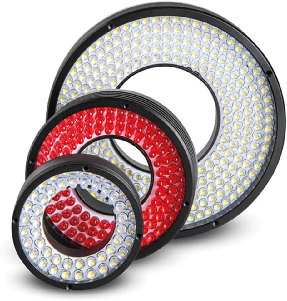 نور حلقوی سفید 74 میلیمتری LED برای دید ماشینی، لامپ تشخیص و شناسایی 24 ولت، دوربین صنعتی نور حلقوی سفید 74 میلیمتری LED برای دید ماشینی، لامپ تشخیص و شناسایی 24 ولت، دوربین صنعتی