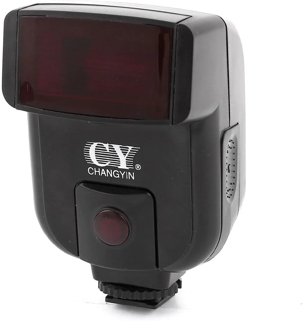 فلاش دوربین دیجیتال استودیویی مدل CY-20YS با بدنه مشکی