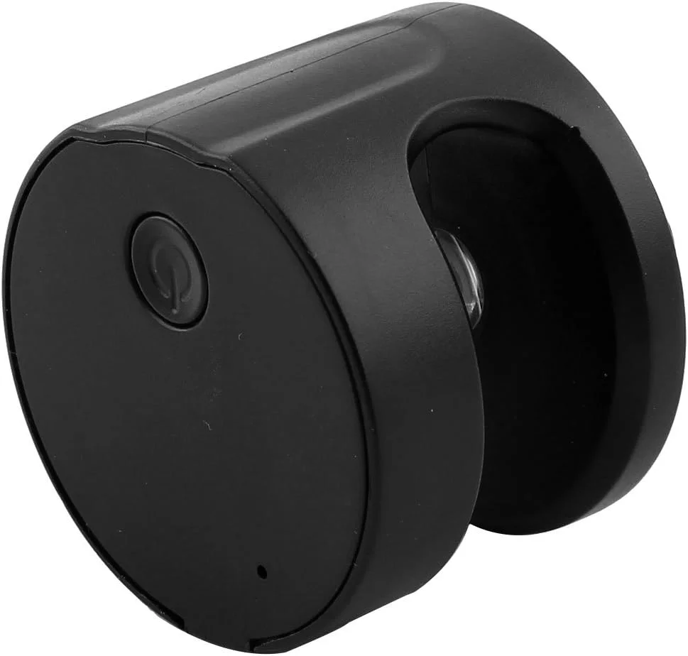 چراغ حلقه ای کوچک Ruilogod Mini 8 LED با 4 سطح روشنایی قابل تنظیم و شارژی مشکی برای تلفن هوشمند و لپ تاپ