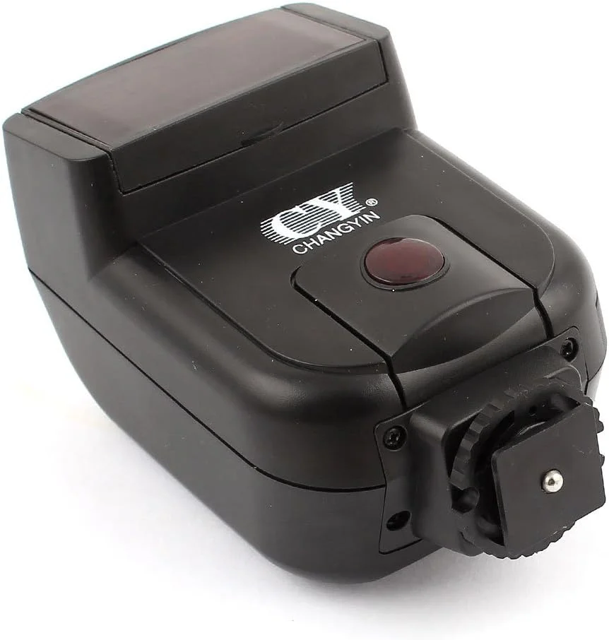 فلاش دوربین دیجیتال استودیویی مدل CY-20YS با بدنه مشکی