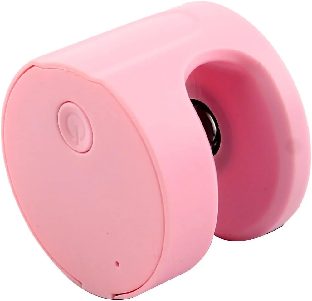 حلقه نور کوچک LED با ۸ چراغ و ۴ سطح روشنایی قابل تنظیم، شارژی، صورتی، مناسب برای گوشی هوشمند و لپ تاپ