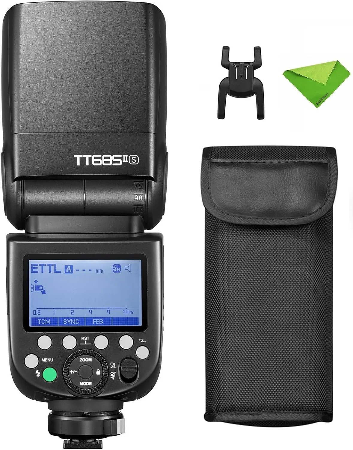 فلاش دوربین TT685IIS TT685II-S TTL برای دوربین های سونی، فلاش دوربین با سرعت بالا HSS 1/8000s GN60 2.4G انتقال بی سیم سازگار با دوربین های DSLR سونی (نسخه ارتقا یافته TT685-S)