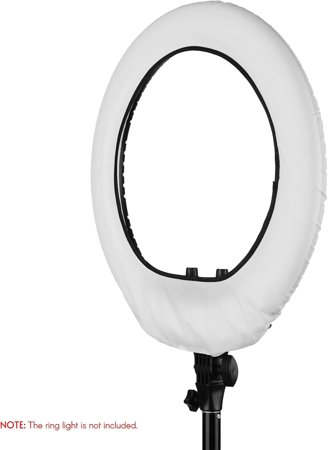پارچه دیفیوزر رینگ لایت 18 اینچی Graflsoa برای پخش زنده، آرایش، عکاسی از محصول و ویدیو