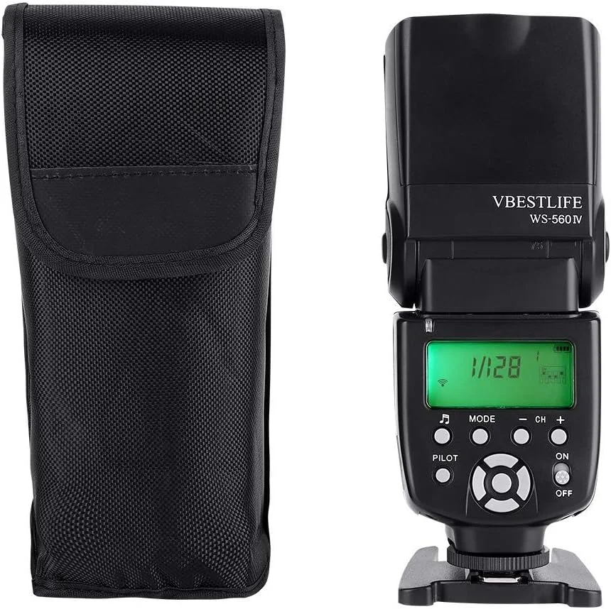 فلاش اسپیدلایت WS-560IV با عدد راهنمای 50 برای کانن، نیکون، سونی A7/ A7 II/ A7S