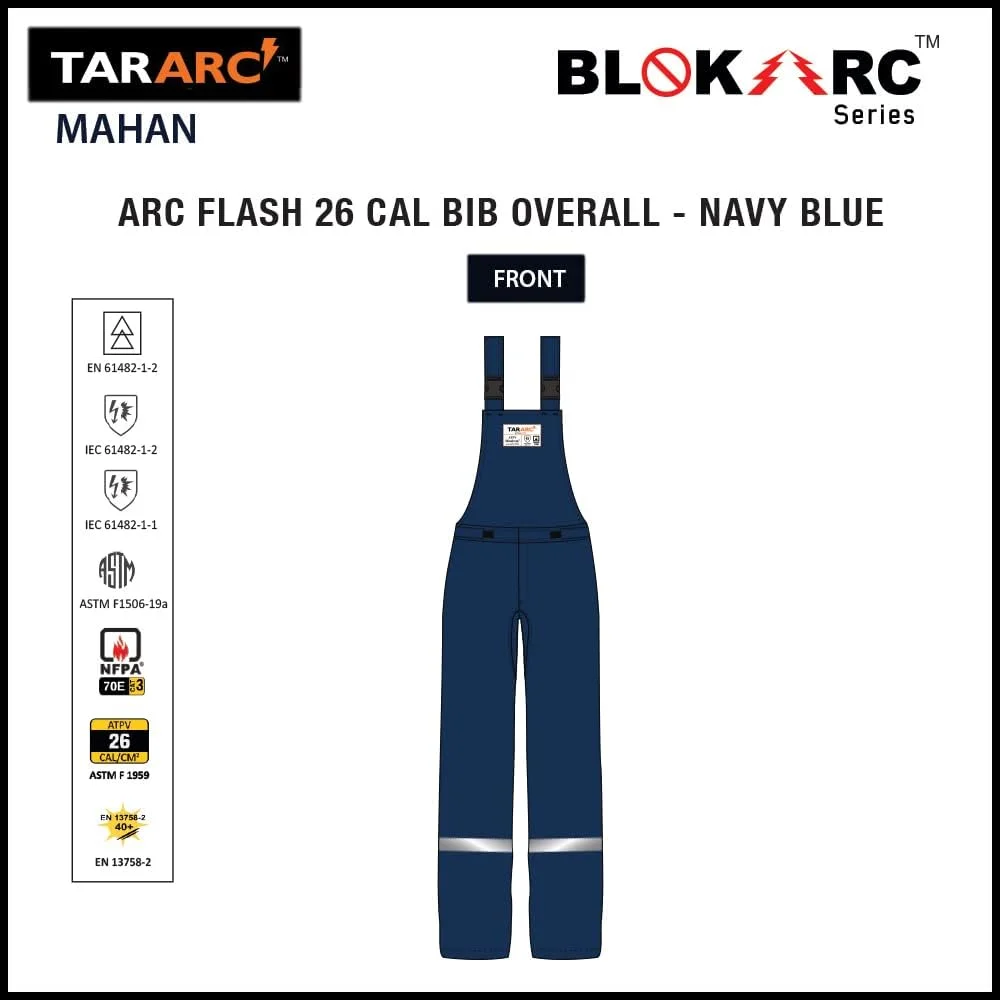 TARARC - سری BLOK-ARC مدل MAHAN 26 Cal کیت های محافظت در برابر قوس الکتریکی (کلاه با فن) (BLOKARC-MHN26-KTWF) (سایز 3X-بزرگ)