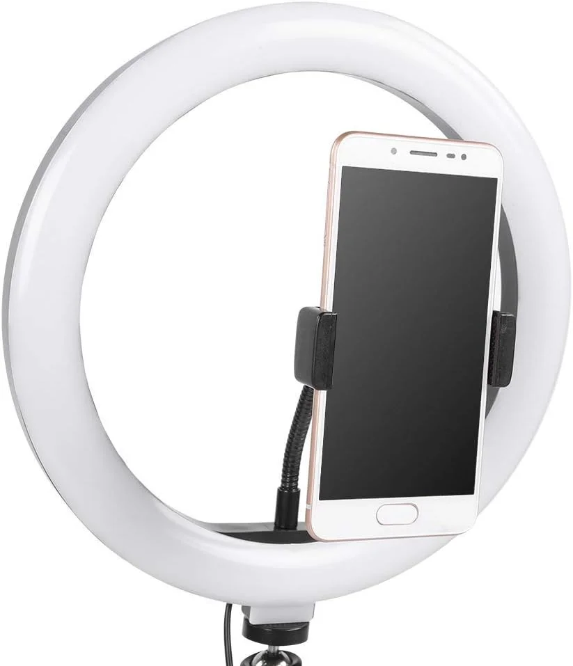 نور حلقه ای 10 واتی مناسب پخش زنده و زیبایی