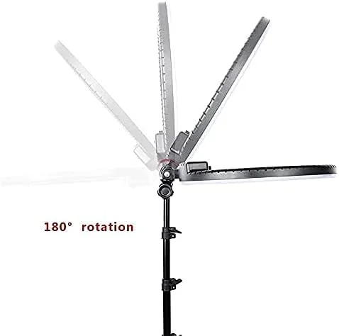 نور حلقوی Mohrim RL-18 با کنترل از راه دور و نگهدارنده 3 گوشی