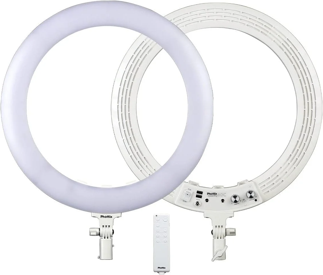 کیت نور ال ای دی حلقه ای Phottix Nuada Ring60C