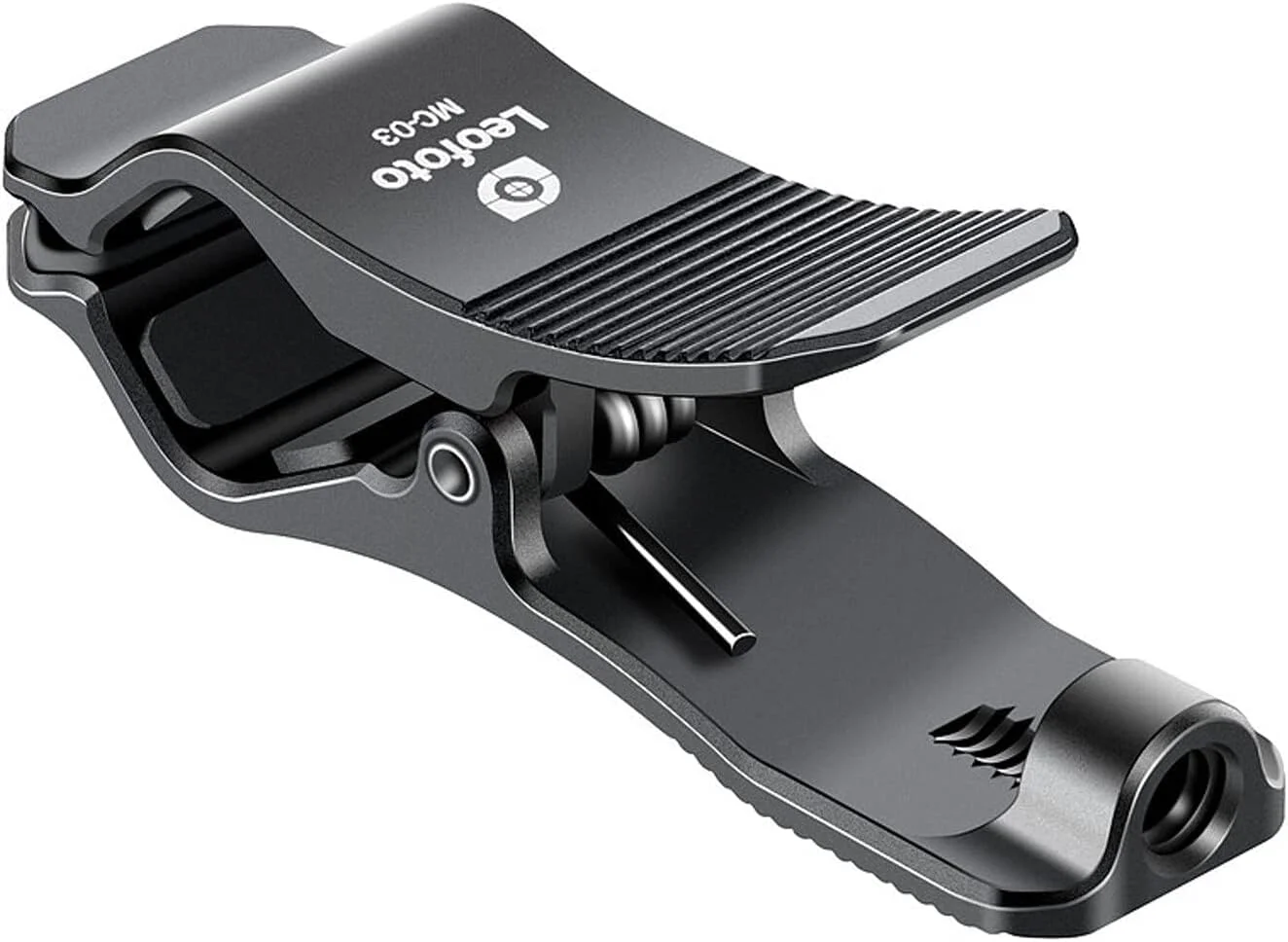 LEOFOTO MC-03 گیره کوچک چند منظوره تمام فلزی فولاد منگنز با سوکت مادگی 1/4 اینچ