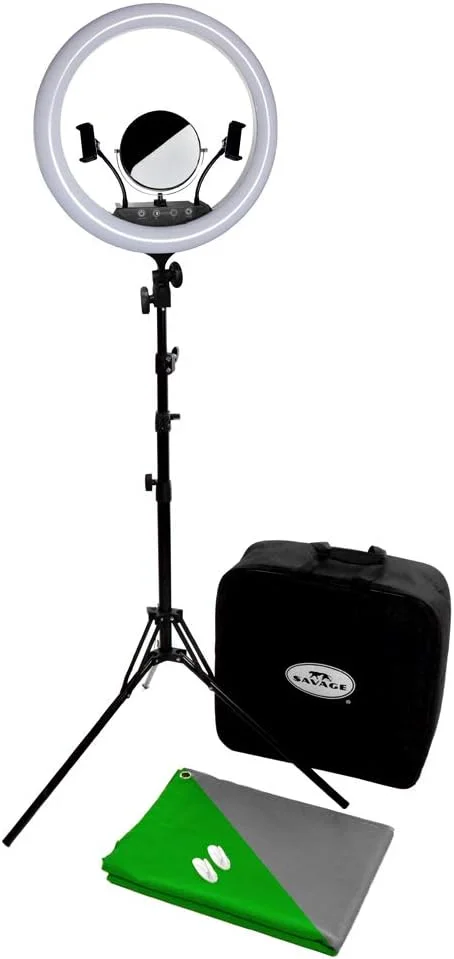 کیت نور حلقه ای مناسب برای تولید ویدیوهای آرایشی کیت نور حلقه ای مناسب برای تولید ویدیوهای آرایشی