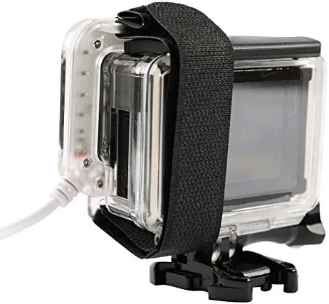 نور فلش LED حلقه ای لنز USB مدل FHNP AYDD برای تصویربرداری در شب برای GoPro HERO4 / 3+