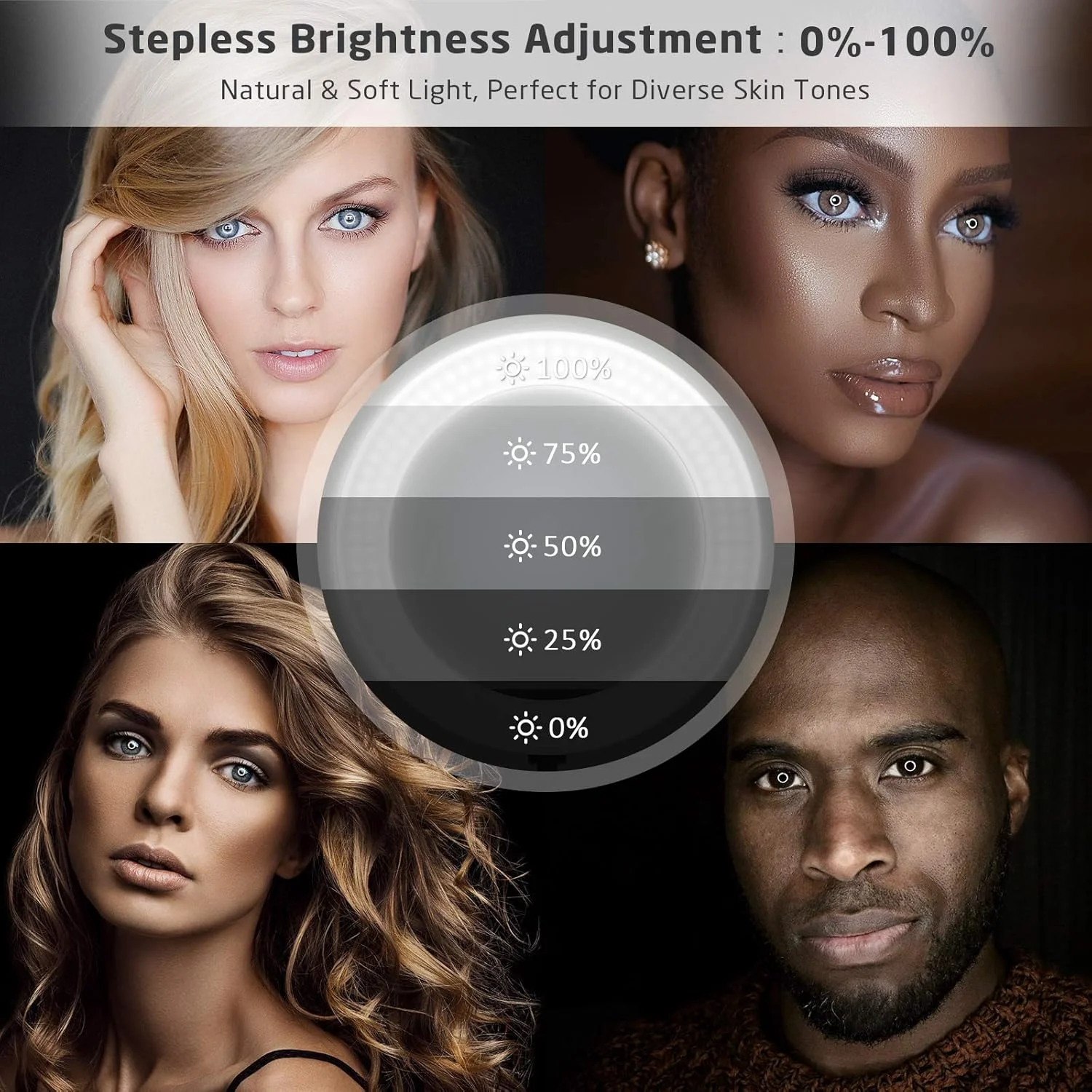 حلقه نور ۱۸ اینچی Ivisii با پایه، نگهدارنده تلفن و سر توپی، ۶۰ وات دو رنگ ۳۰۰۰-۵۸۰۰K، حلقه نور با پایه برای آرایش، پخش زنده، یوتیوب، ولاگ، عکاسی با تلفن، دوربین و تبلت حلقه نور ۱۸ اینچی Ivisii با پایه، نگهدارنده تلفن و سر توپی، ۶۰ وات دو رنگ ۳۰۰۰-۵۸۰۰K، حلقه نور با پایه برای آرایش، پخش زنده، یوتیوب، ولاگ، عکاسی با تلفن، دوربین و تبلت