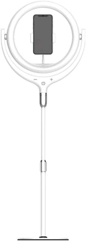 حلقه نور ال ای دی، نور پرکننده 12 اینچی با پایه، 3 حالت رنگی قابل تنظیم، تغذیه از طریق USB، برای ویدیوهای یوتیوب، سلفی، آرایش، پخش زنده، ولاگ، عکاسی، سفید حلقه نور ال ای دی، نور پرکننده 12 اینچی با پایه، 3 حالت رنگی قابل تنظیم، تغذیه از طریق USB، برای ویدیوهای یوتیوب، سلفی، آرایش، پخش زنده، ولاگ، عکاسی، سفید