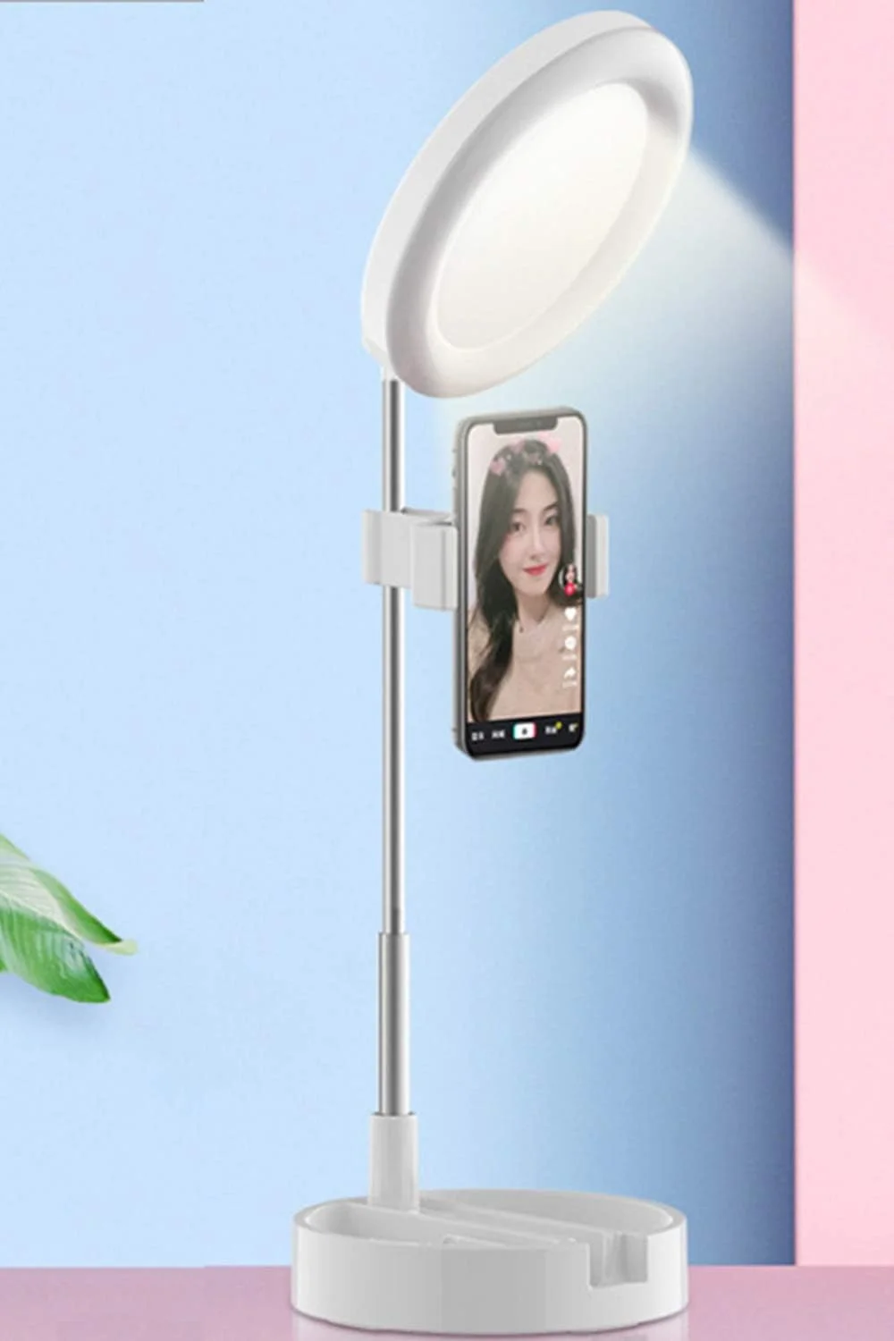 نور حلقه ای LED، نور پرکننده با پایه جمع شونده، شارژ USB با کم نور شدن پیوسته 3500-6000K، برای ویدیوهای یوتیوب، سلفی، آرایش، پخش زنده، ولاگ، دوربین، سفید نور حلقه ای LED، نور پرکننده با پایه جمع شونده، شارژ USB با کم نور شدن پیوسته 3500-6000K، برای ویدیوهای یوتیوب، سلفی، آرایش، پخش زنده، ولاگ، دوربین، سفید