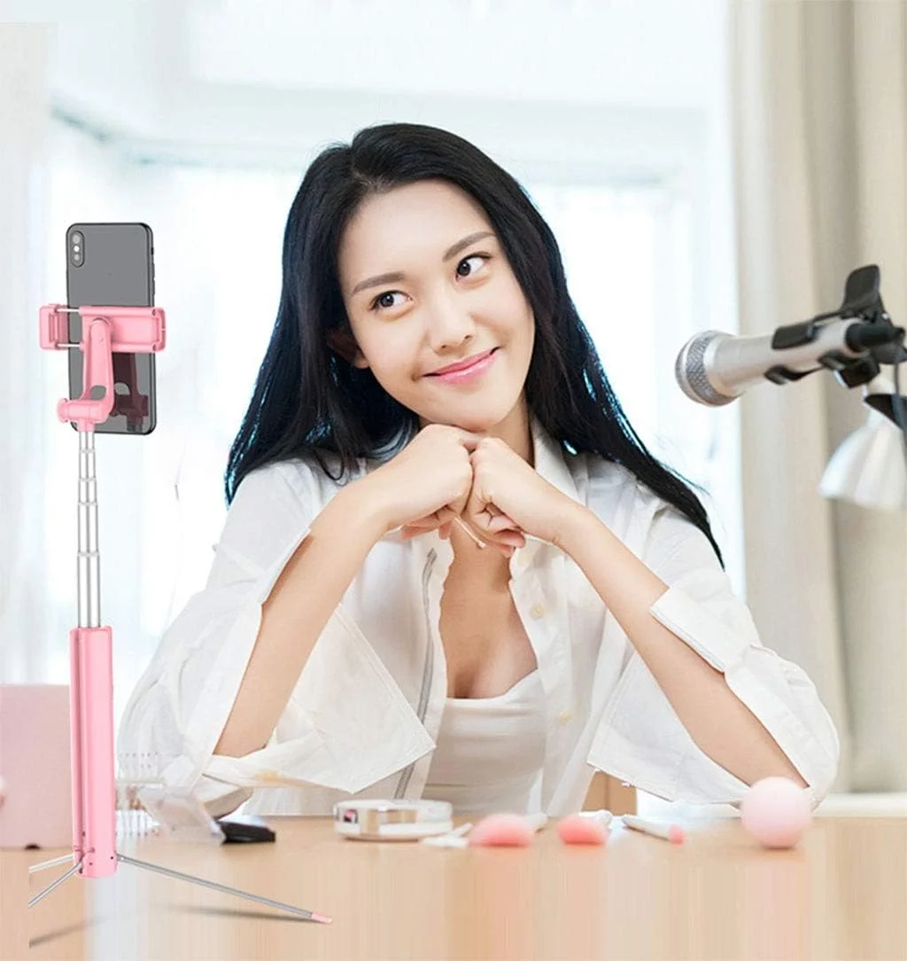 مونوپاد بلوتوثی، مونوپاد با دو چراغ مکمل، پایه سه پایه مخفی با کنترل از راه دور بی سیم جداشدنی، مناسب برای iPhone11 / 11 Pro / 11 Pro Max/iPhone XS max/iPhone XS/iPhone XR / مونوپاد بلوتوثی، مونوپاد با دو چراغ مکمل، پایه سه پایه مخفی با کنترل از راه دور بی سیم جداشدنی، مناسب برای iPhone11 / 11 Pro / 11 Pro Max/iPhone XS max/iPhone XS/iPhone XR /