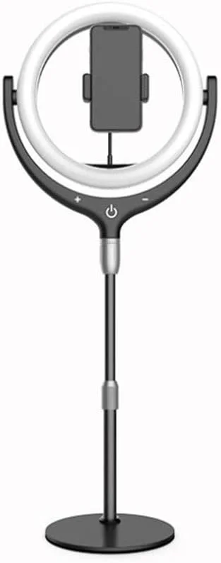 نور پرکننده سلف تایمر 30 سانتی‌متری (دارای گیره تلفن داخلی)، چراغ حلقوی چرخشی 360 درجه یکپارچه، نور LED با کم نور شدن سه رنگ، میله جمع شونده، نور آرایش/پخش زنده/ویدیوی یوتیوب/نور فضای باز