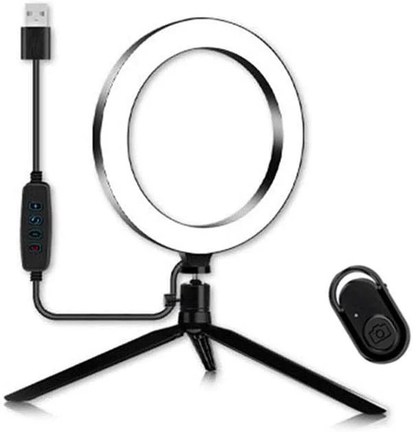 نور پرکننده تایمر خودکار، نور LED سه رنگ با روشنایی 10 سطح، نور حلقه زیبایی دوربین، با کنترلر بی سیم، مناسب برای پخش/آرایش در فضای باز و منزل، 20 سانتی متر / 26 سانتی متر نور پرکننده تایمر خودکار، نور LED سه رنگ با روشنایی 10 سطح، نور حلقه زیبایی دوربین، با کنترلر بی سیم، مناسب برای پخش/آرایش در فضای باز و منزل، 20 سانتی متر / 26 سانتی متر
