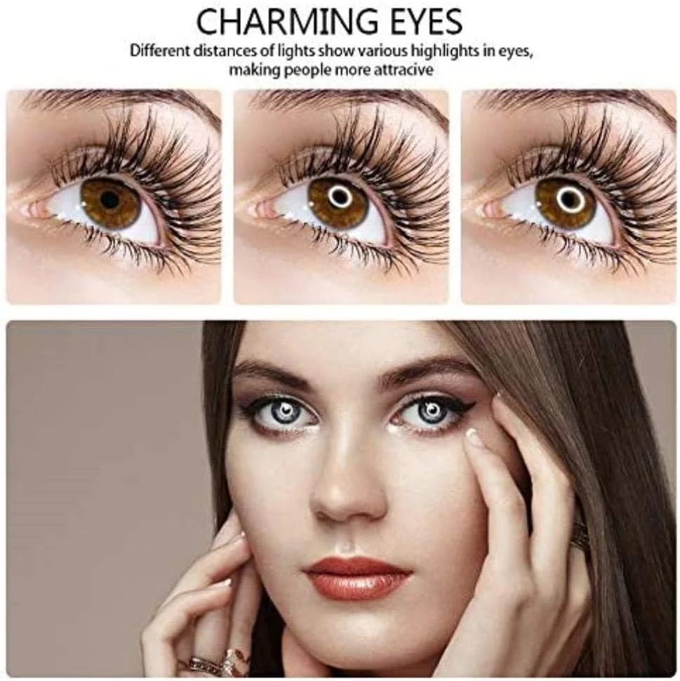 نور حلقه ای سلفی 12 اینچی GHiycotdl با پایه قابل تنظیم، 3 حالت نوردهی، دارای 96 لامپ LED 6000K، نور حلقه ای LED با نگهدارنده تلفن برای ولاگ، پخش زنده، تلفن، یوتیوب، عکاسی سلفی، مشکی نور حلقه ای سلفی 12 اینچی GHiycotdl با پایه قابل تنظیم، 3 حالت نوردهی، دارای 96 لامپ LED 6000K، نور حلقه ای LED با نگهدارنده تلفن برای ولاگ، پخش زنده، تلفن، یوتیوب، عکاسی سلفی، مشکی