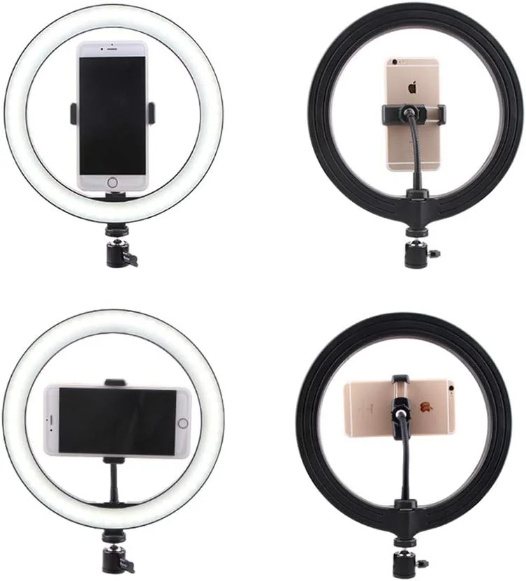 نور حلقه ای هولدر موبایل Yuxi، مناسب برای پخش زنده، نورپردازی LED، سلفی و عکاسی نور حلقه ای هولدر موبایل Yuxi، مناسب برای پخش زنده، نورپردازی LED، سلفی و عکاسی