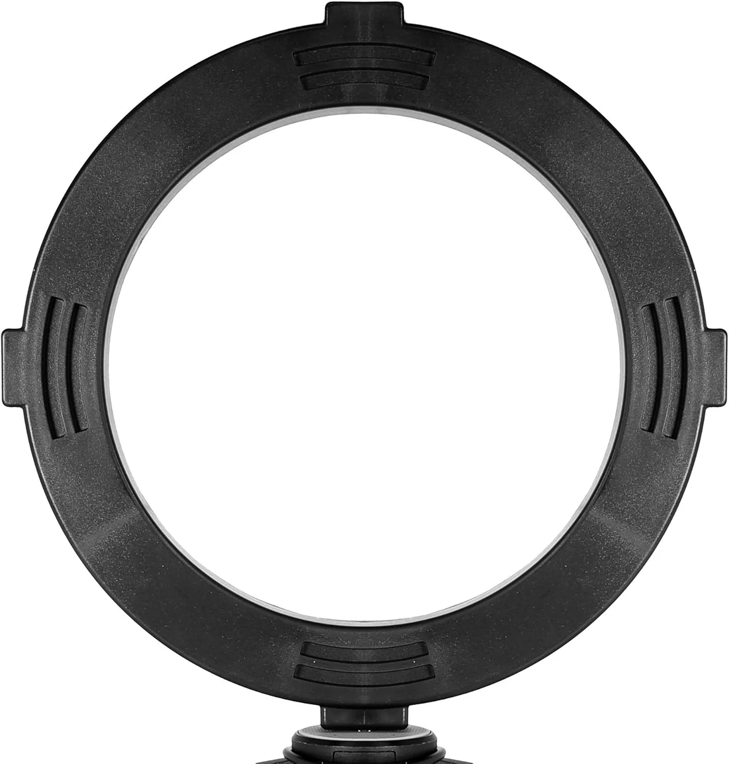 کیت نور حلقه ای LED ویدپرو RL-8، 8 اینچی به همراه سه پایه کوچک و هد توپی. تغذیه از طریق USB برای پرتره، آرایش، مدلینگ، ولاگرها، عکس های ماکرو و یوتیوب. دمای رنگ متغیر 2800K 4500K 6500K